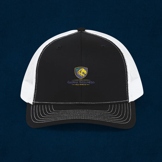 Trucker Cap with Lion Crest Logo