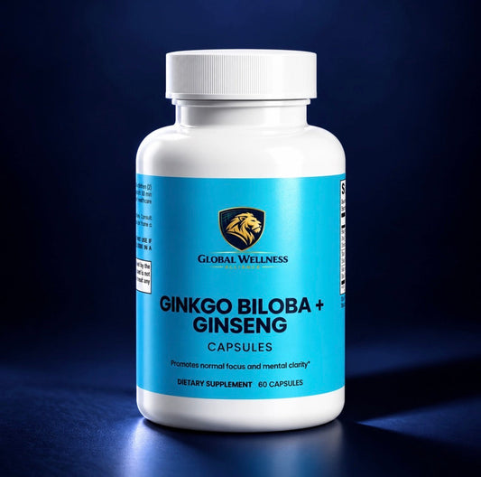 Ginkgo Biloba + Ginseng: Everyday Support for Focus and Mental Clarity