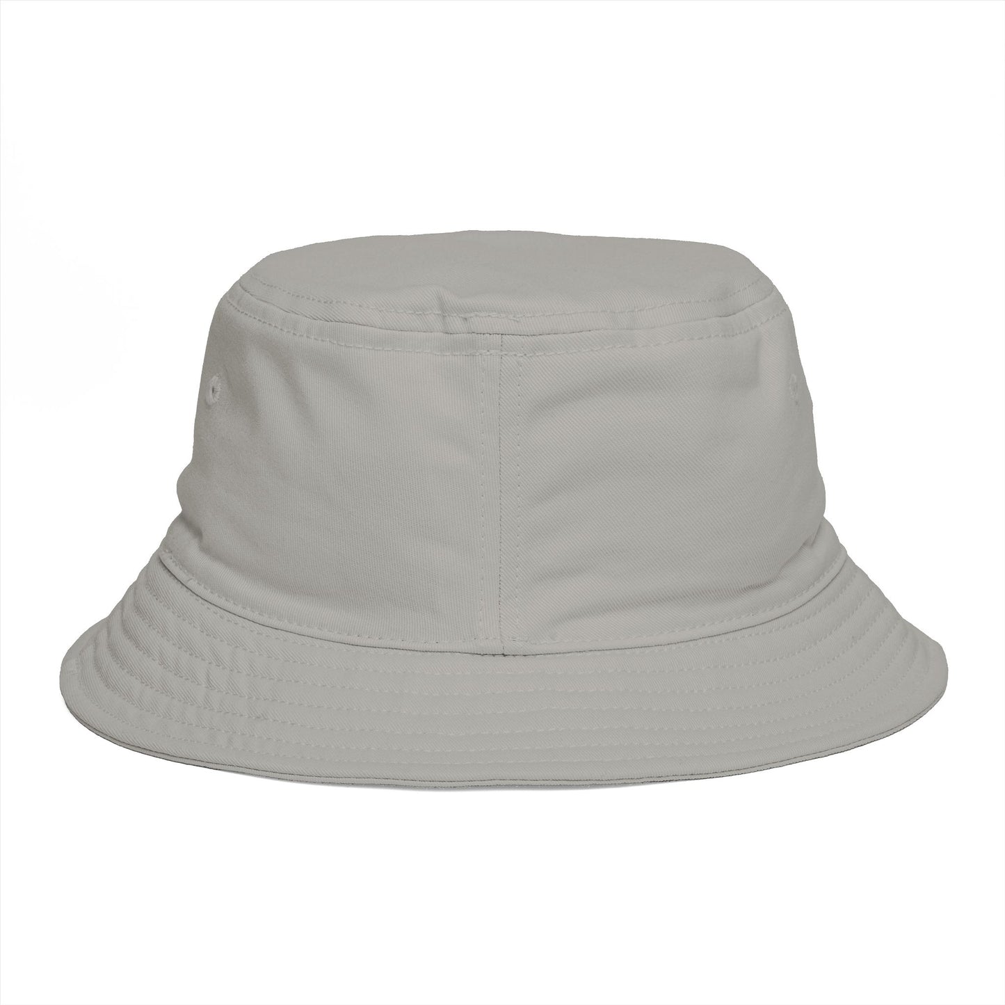 Brown Bucket Hat with Gold Crest Logo — Global Wellness Academy Embroidered Sun Hat