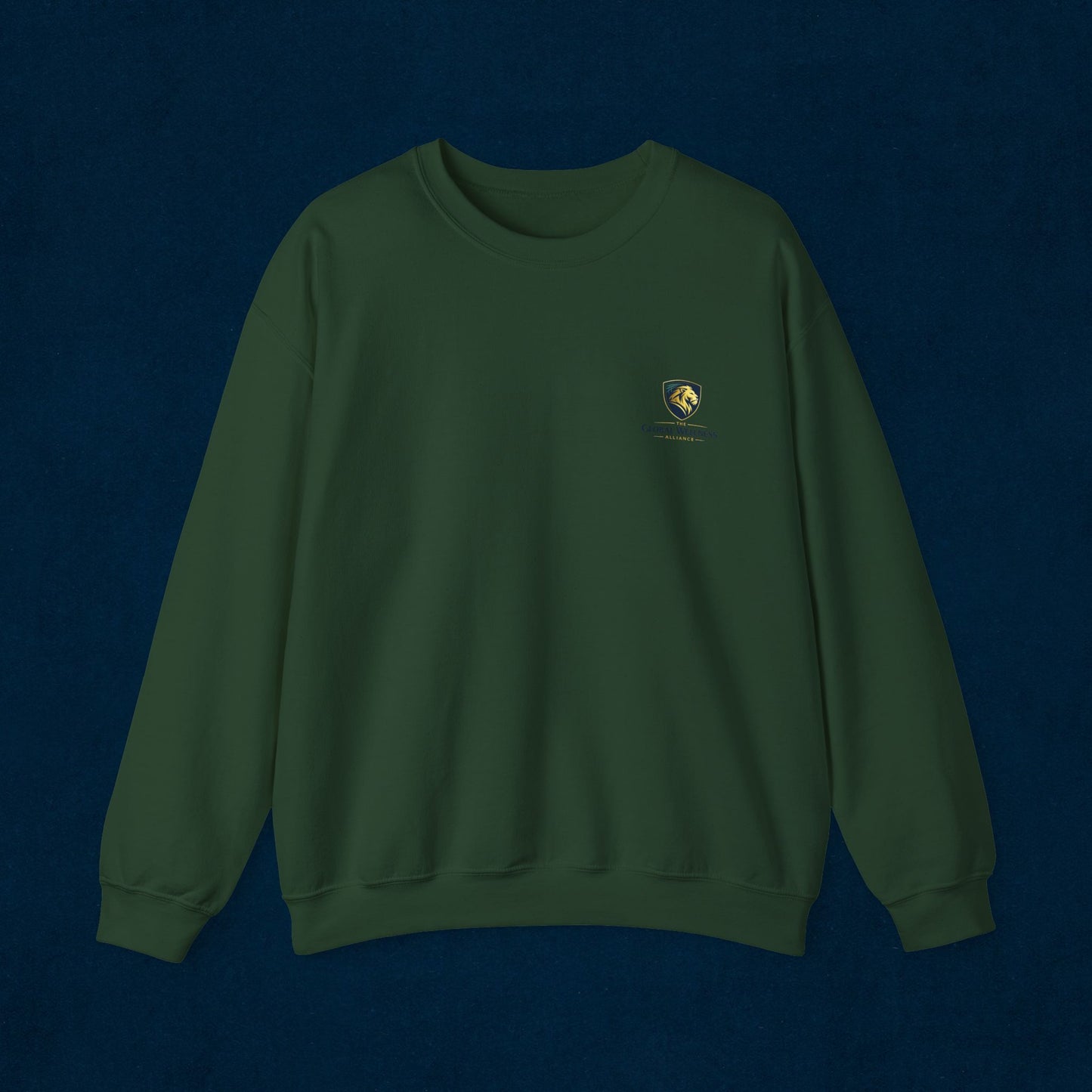 Embroidered Compass Rose Crewneck Sweatshirt