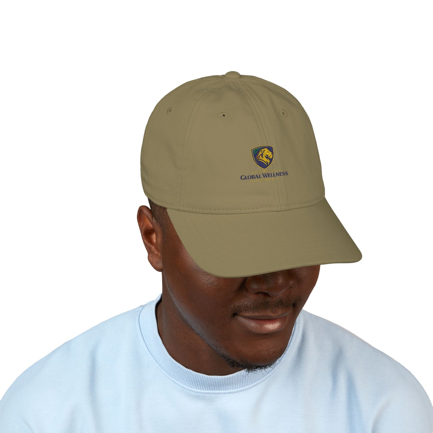 Embroidered Crest Baseball Cap