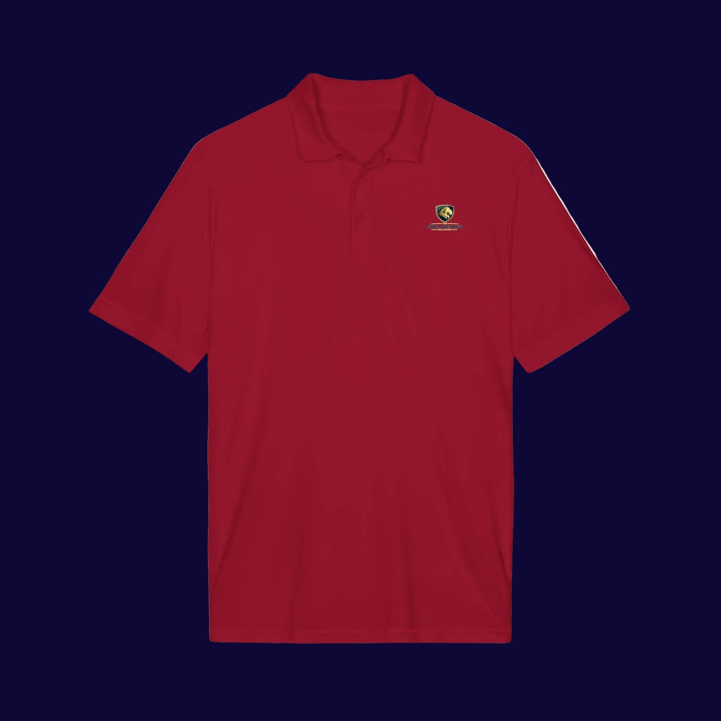 Embroidered Coast Guard Polo Shirt