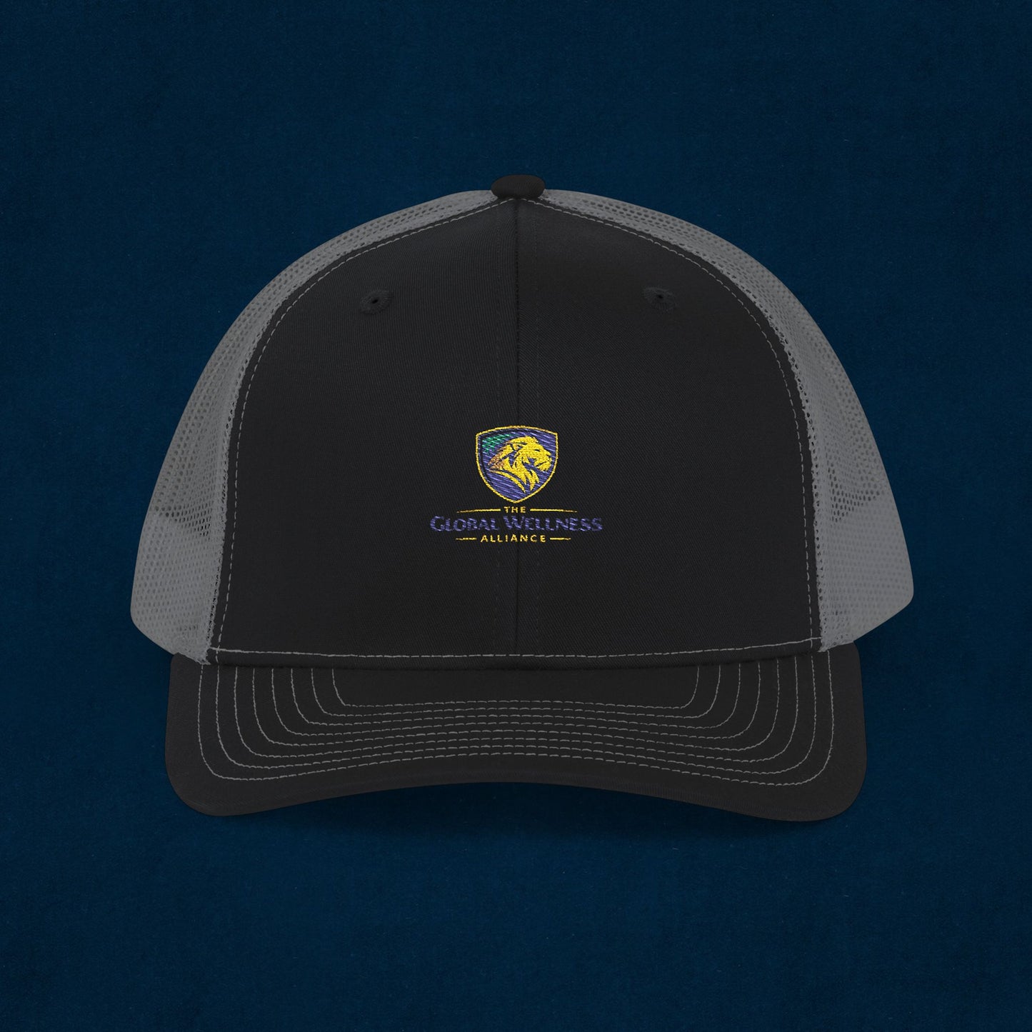 Trucker Cap with Lion Crest Logo