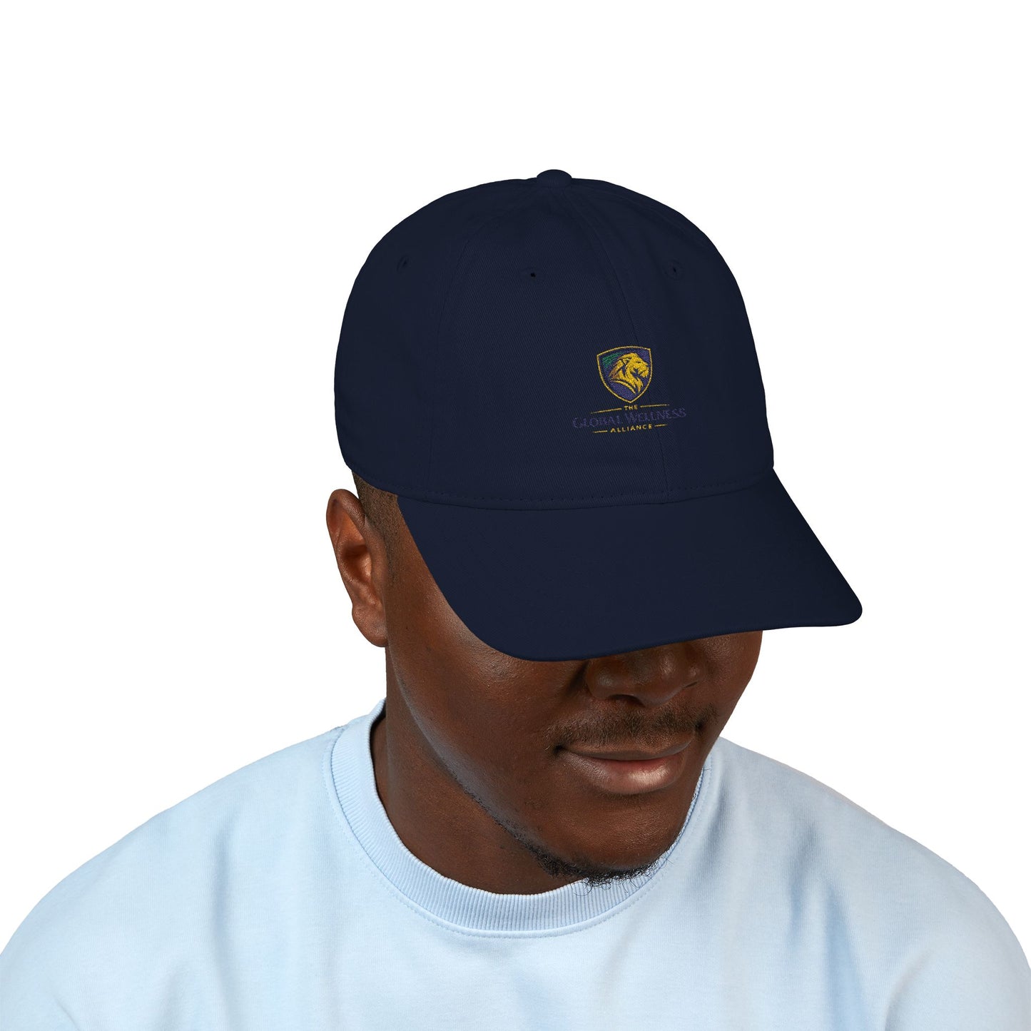 Embroidered Crest Baseball Cap