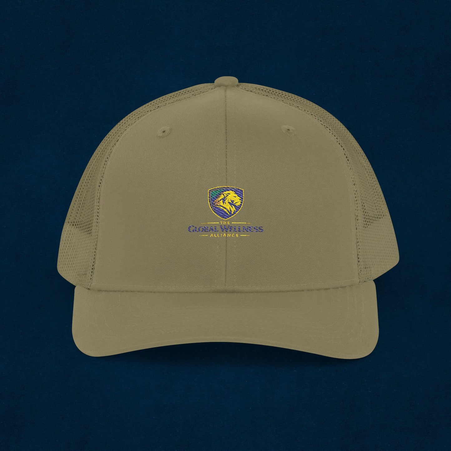 Trucker Cap with Lion Crest Logo