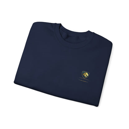 Embroidered Compass Rose Crewneck Sweatshirt