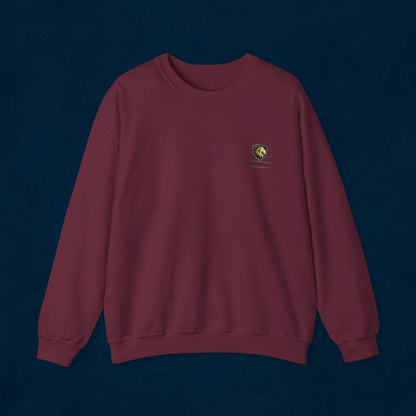 Embroidered Compass Rose Crewneck Sweatshirt