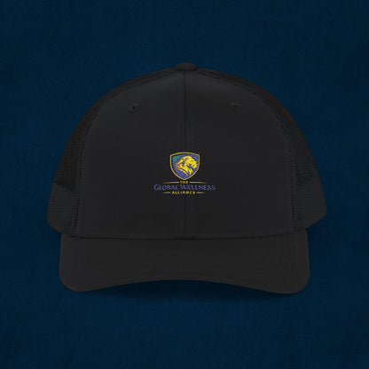 Trucker Cap with Lion Crest Logo