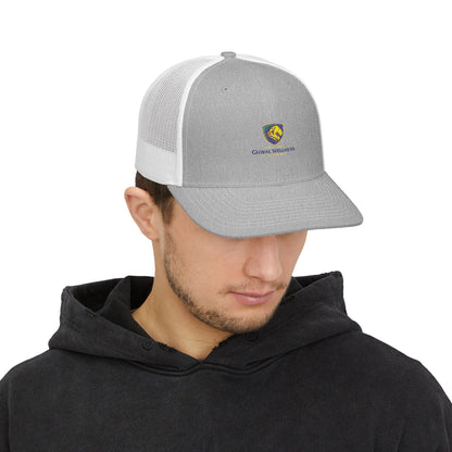 Trucker Cap with Lion Crest Logo