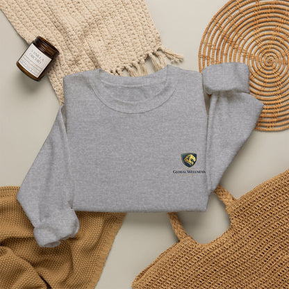 Embroidered Compass Rose Crewneck Sweatshirt