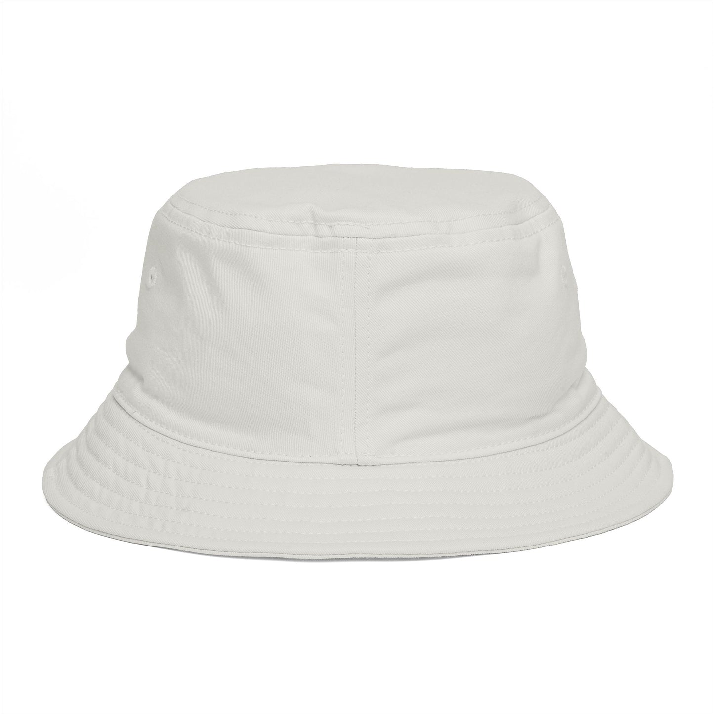 Brown Bucket Hat with Gold Crest Logo — Global Wellness Academy Embroidered Sun Hat