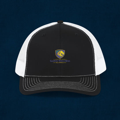 Trucker Cap with Lion Crest Logo