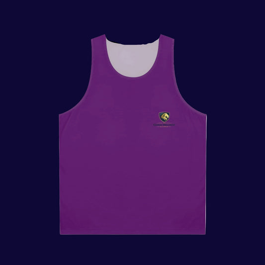 Purple Crest Logo Tank Top
