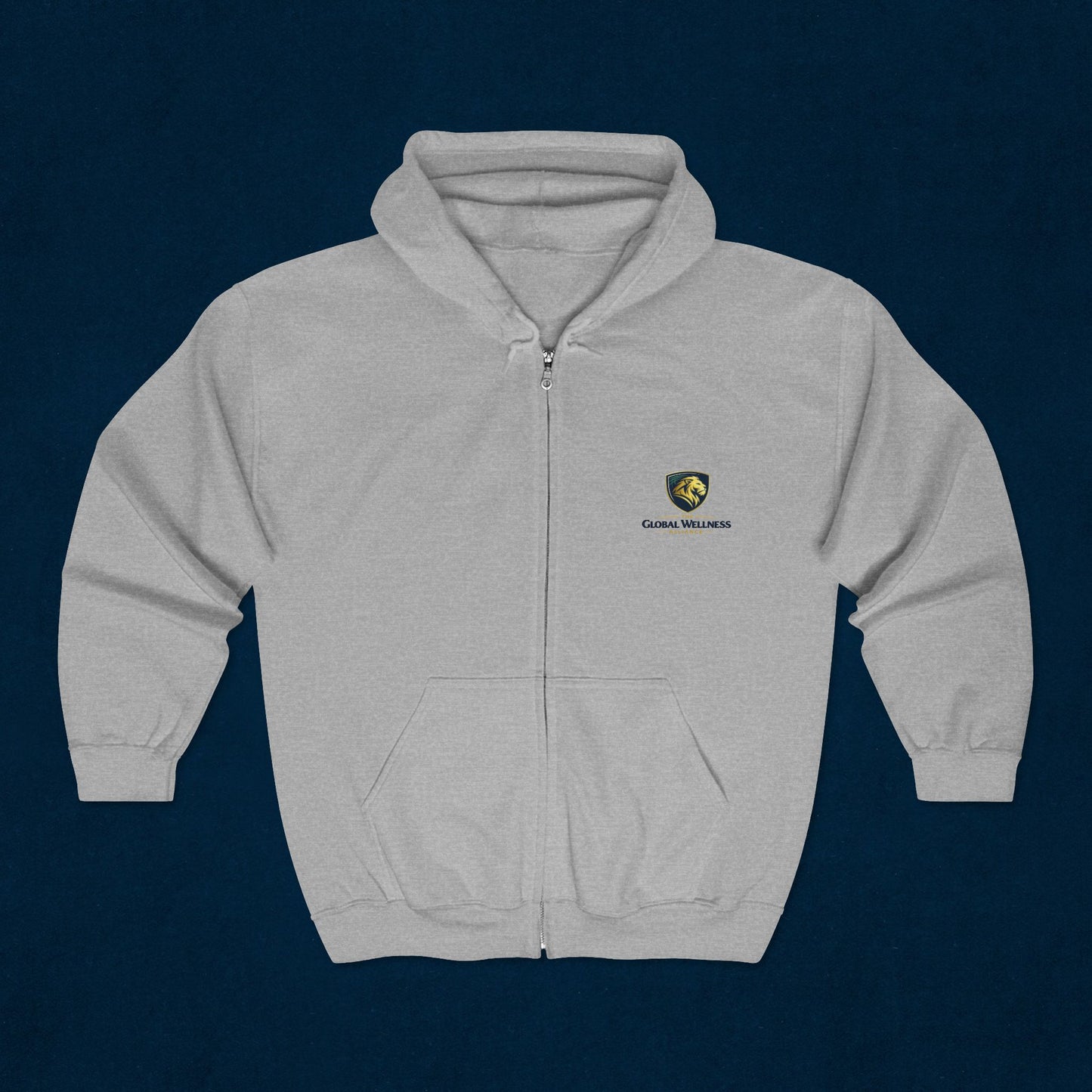 John Deere Logo Zip Hoodie