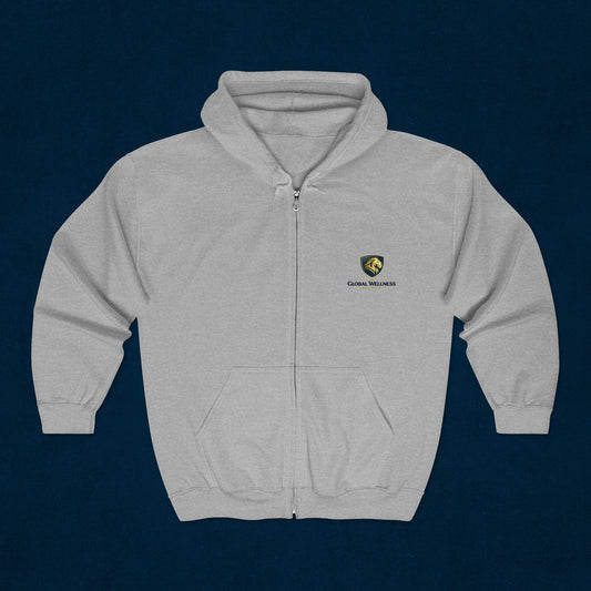 John Deere Logo Zip Hoodie