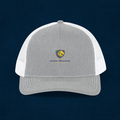 Trucker Cap with Lion Crest Logo