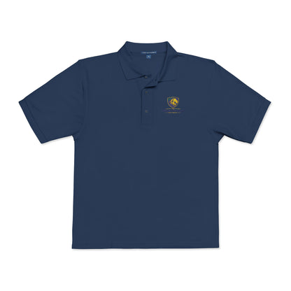 Embroidered Lion Crest Polo Shirt