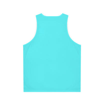 Aqua Crest Logo Tank Top — Minimal Luxury Athletic Vest