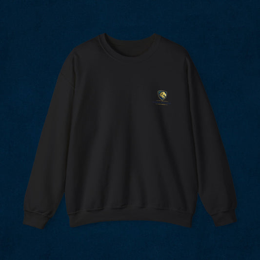 Embroidered Compass Rose Crewneck Sweatshirt