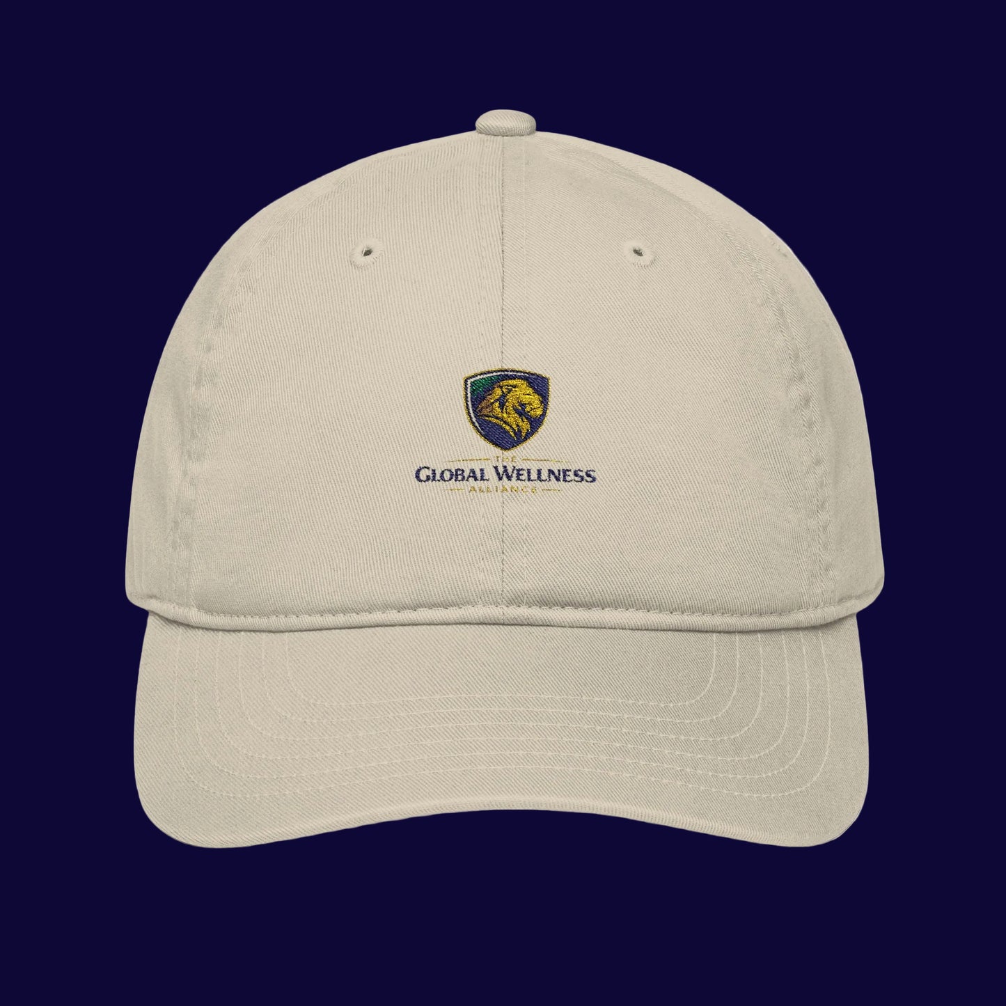 Embroidered Crest Baseball Cap