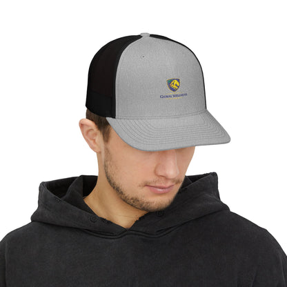 Trucker Cap with Lion Crest Logo