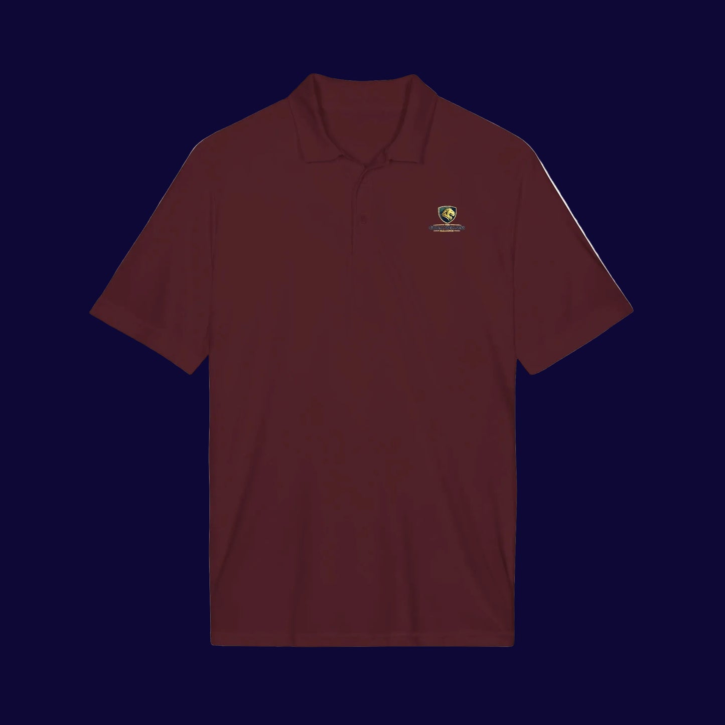 Embroidered Coast Guard Polo Shirt