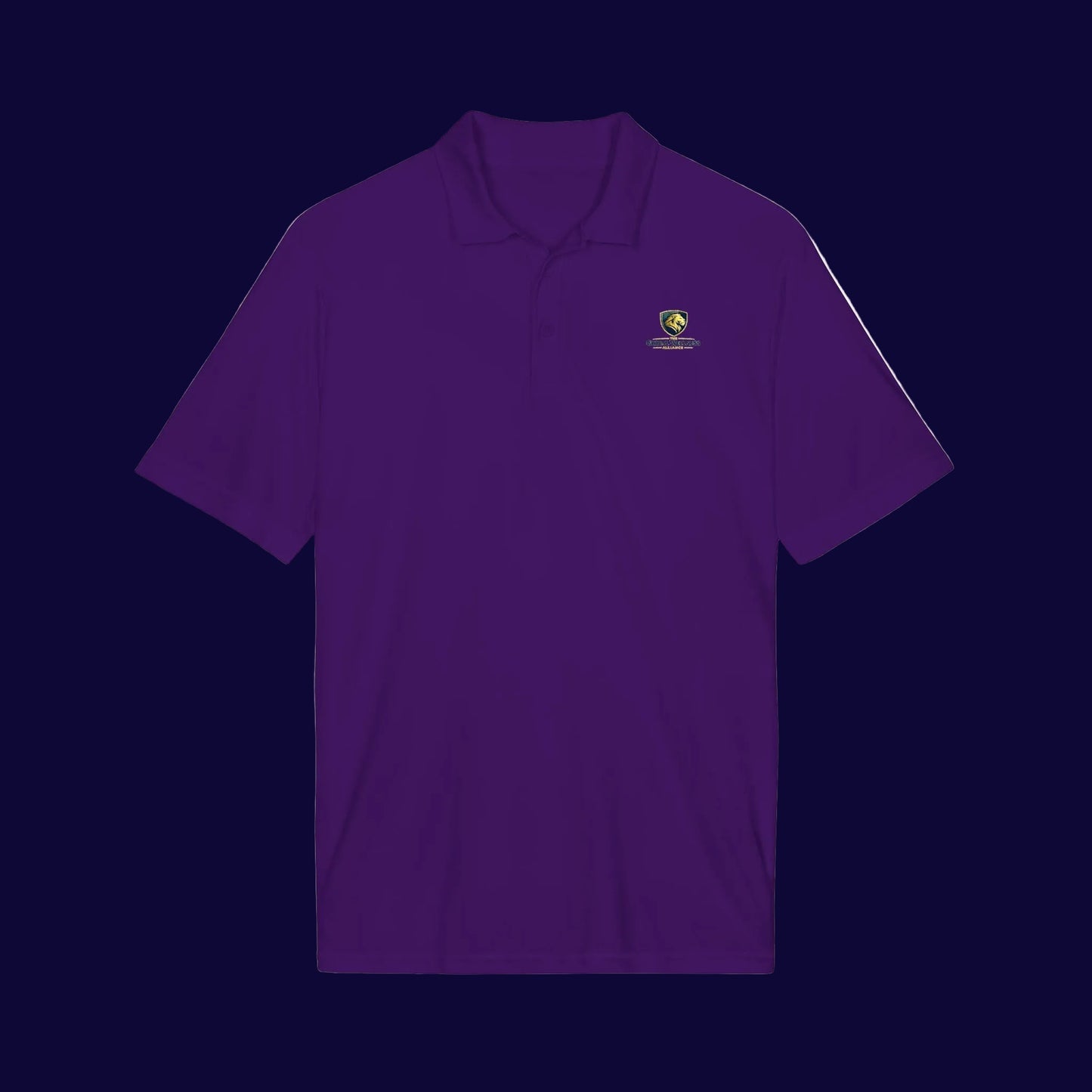 Embroidered Coast Guard Polo Shirt