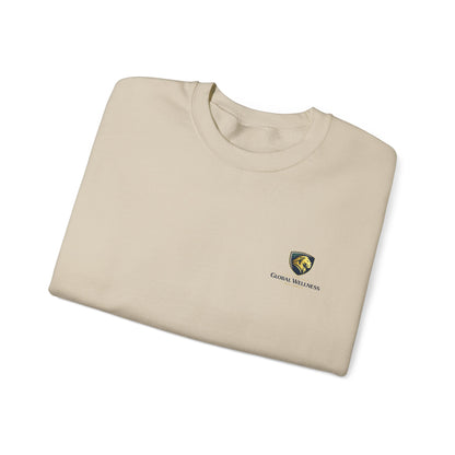 Embroidered Compass Rose Crewneck Sweatshirt