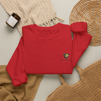 Embroidered Compass Rose Crewneck Sweatshirt