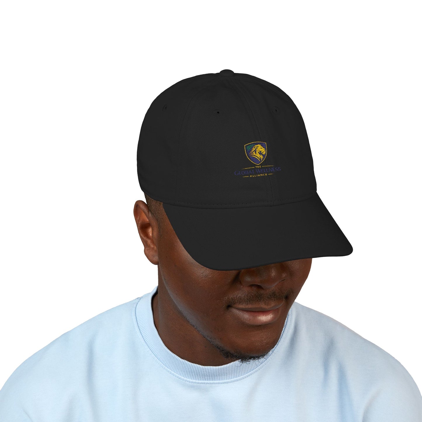 Embroidered Crest Baseball Cap