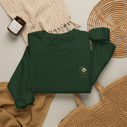 Embroidered Compass Rose Crewneck Sweatshirt