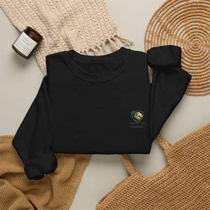 Embroidered Compass Rose Crewneck Sweatshirt