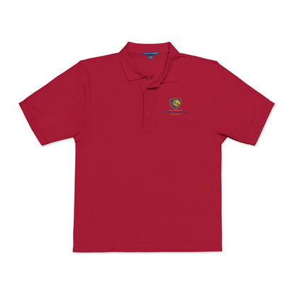 Embroidered Lion Crest Polo Shirt