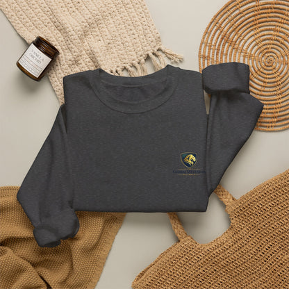 Embroidered Compass Rose Crewneck Sweatshirt