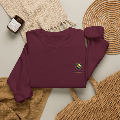 Embroidered Compass Rose Crewneck Sweatshirt