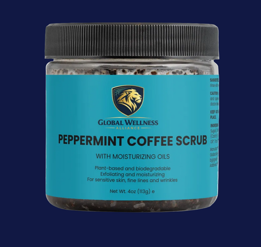 Peppermint Coffee Scrub